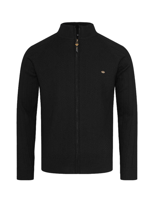 Autumn business stand-up collar sweater2