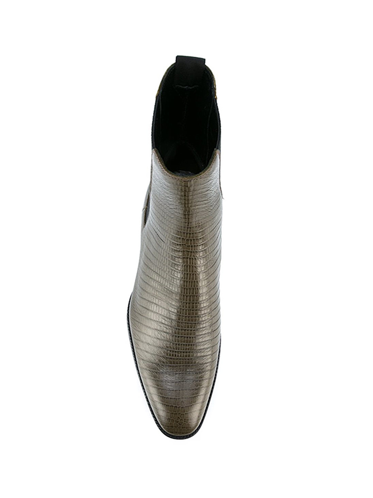 Lizard Chelsea Boots